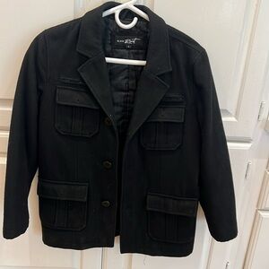 Boys size larger wool dress coat.